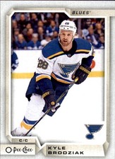 2018-19 O-Pee-Chee #274 Kyle Brodziak - HKY