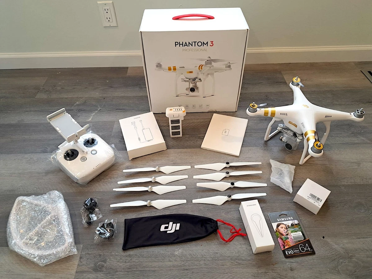 DJI Phantom 3 Professional 4K HD Video Recording Camera Drones for