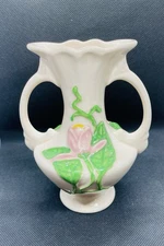 Vintage Hull Art Pottery Double Handled Vase