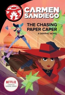 The Chasing Paper Caper: a Graphic Novel Paperback Clarion Books