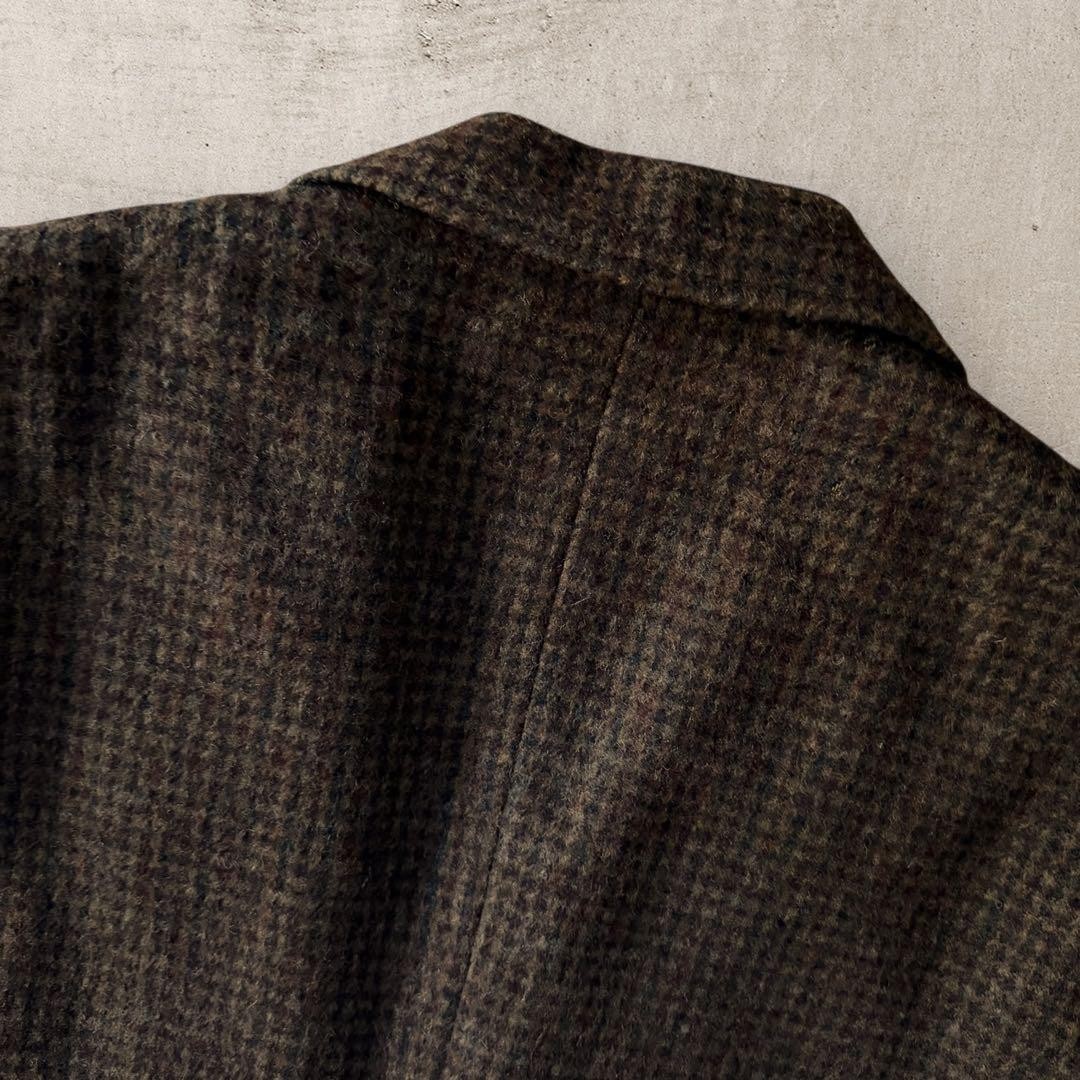 Pendleton 80s USA Check Pattern Tailored Jacket V… - image 8