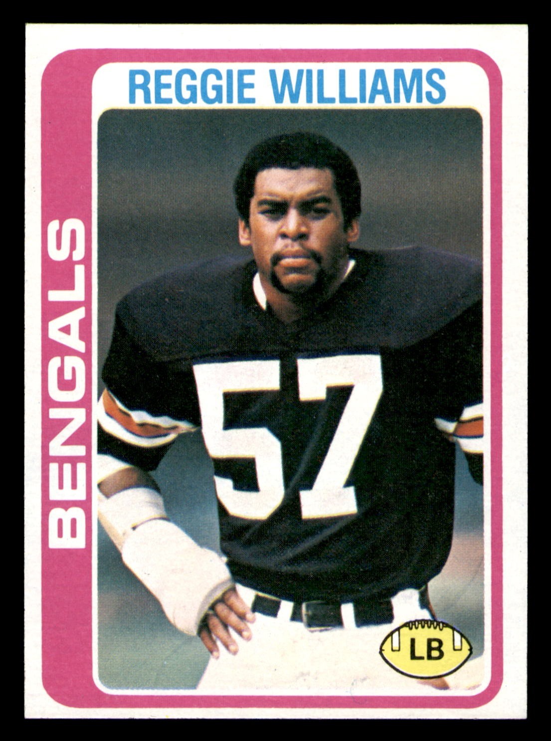 1978 Topps #229 Reggie Williams Bengals RC
