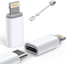 Mfi Certified USB C to Lightning Adapter 2-Pack