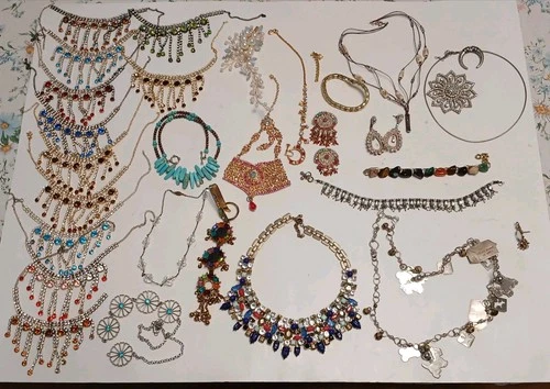 costume jewelry lot vintage