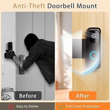 Anti-Theft Door Mount for Blink Video Doorbell No-Drill Bracket Security