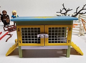 Large LOT of PLAYMOBIL figures, animals, bldg parts, BNIB MEDIEVAL MINIFORT