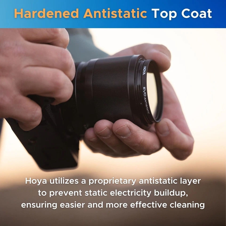Hoya 40.5Mm Camera Lens Filter Antistatic Multi Coating Scratch Resistant Glass - Image 4 of 4