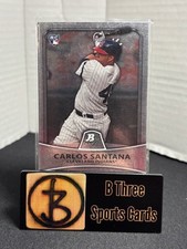 CARLOS SANTANA 2010 Bowman Platinum #23 RC Platinum Ascension Guardians A2036