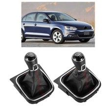 Shift Knob Car Gear Shifter Knob Stick Head Lever For Vw Jetta Golf Mk5 Mk6 5kd