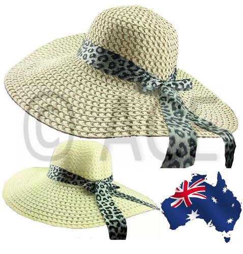 Womens Extra Wide Brim Ladies Summer 