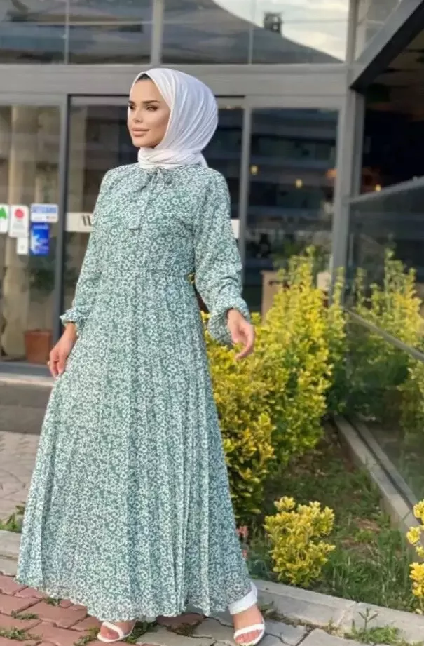 chiffon dresses . Muslim dress. Maxi dress.women abaya long