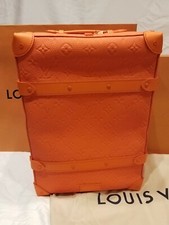 LOUIS VUITTON VIRGIL ABLOH TAURILLON ORANGE LEATHER BACKPACK LIMITED EDITION