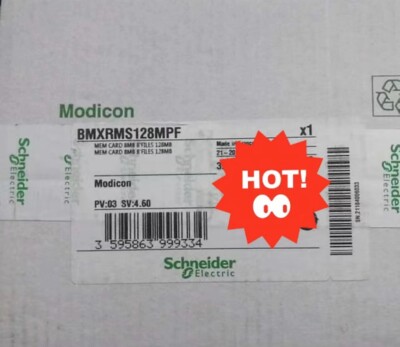 BMXRMS128MPF Schneider Electric Modicon Memory Card 8 MB for M340 - Brand New