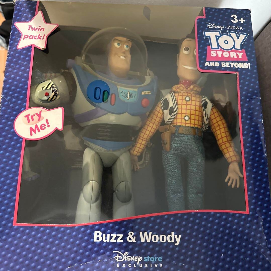 Buzz Lightyear and Woody Twin Pack Disney Store | eBay