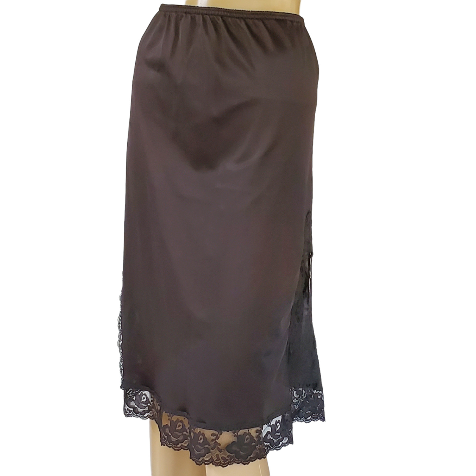 Vintage JC Penney Half Slip Women's M 32" Waist Black… Gem