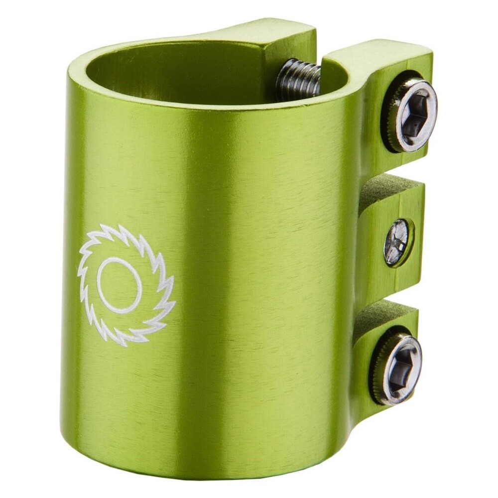 RAZOR ULTRA PRO TRIPLE HEAD CLAMP GREEN FOR 31.8MM DIAMETER SCOOTER HANDLEBARS