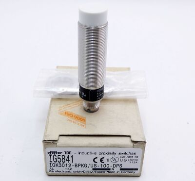 Ifm efector 100 IG5841 IGK3012-BPKG/US-100-DPS inductive sensor -unused/original packaging-