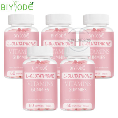 BIYODE Glutathione Gummies Vegan Skin Glow with Biotin L-Glutathione VitC 60'