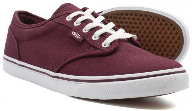 burgundy atwood vans