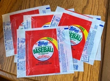 1982 (1) Baseball Wax Pack Wrapper Vintage Topps FREE SHIP