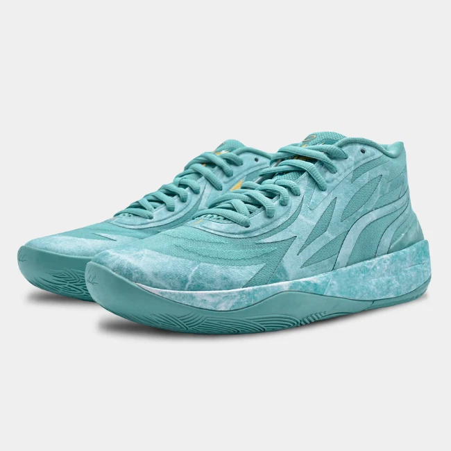 Puma MB.02 'Jade' Sneakers Lake Green/Gold - 37828401