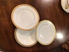 Antique Set 3 Royal Bayreuth Bavaria 6" Salad Bread /Butter Plates Gold Trim EUC — photo 8