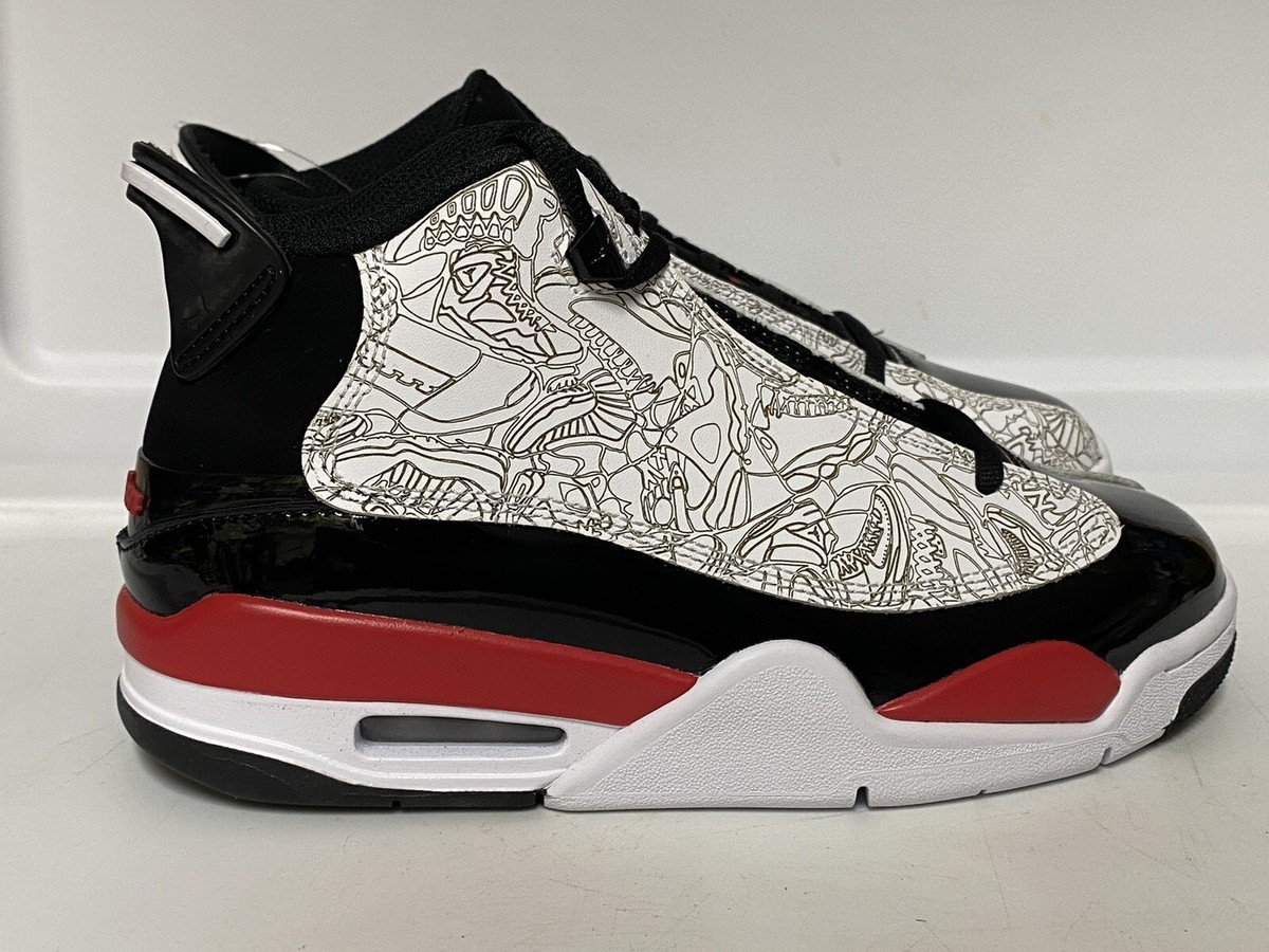 Air Jordan DUB Zero (GS) DV1360 162 SZ 5Y White Fire Red Black | eBay