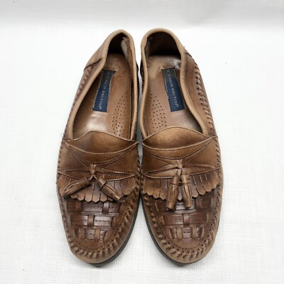 Giorgio Brutini Loafers Tassel Slip On Shoes Bartell Brown  display picture 3