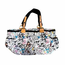 Euc Y2k Vintage large Tokidoki Portafortuna Print Weekender Shoulder bag