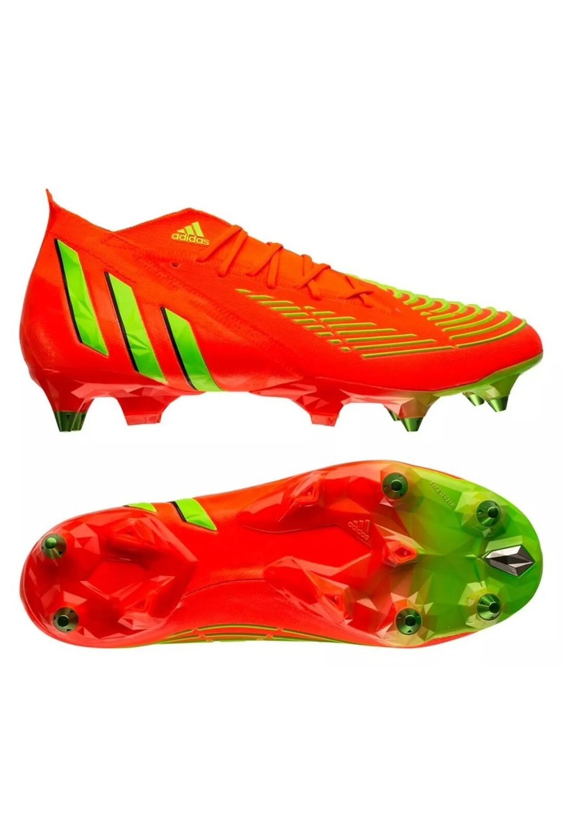 Adidas Predator Edge.1 SG Soccer Cleats Solar Red GW1016 Adidas Predator Edge.1 SG Soccer Cleats Solar Red GW1016