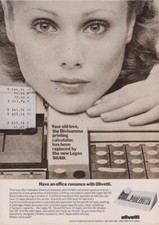 La calcolatrice Divisumma è stata sostituita: Olivetti Logos 50/60 ad 1974 NY