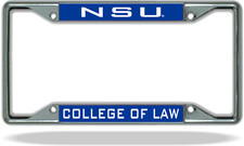 NSU LAW License Plate Frame