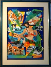 UGO NESPOLO IL NUOVO VIAGGIO-LITOSERIGRAFIA 13 COLORI  EDIZIONE UTET- COLOSSEO