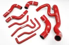 Autobahn88 Fit VW Golf MK4 VR6 12V Silicone Heater Radiator Coolant Hose Kit RED