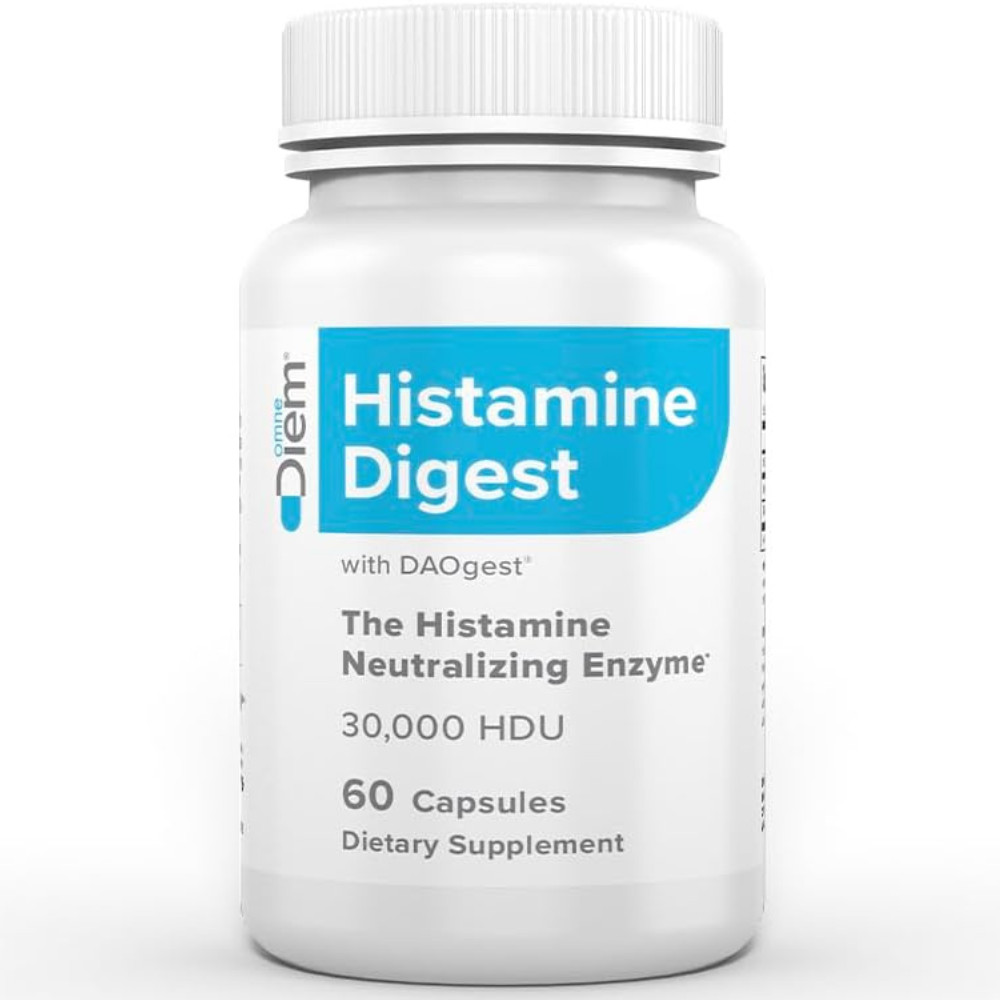 Enzima neutralizadora digesta de histamina. DAO 30.000 HDU - 60 cápsulas - por Omne Diem Reino Unido