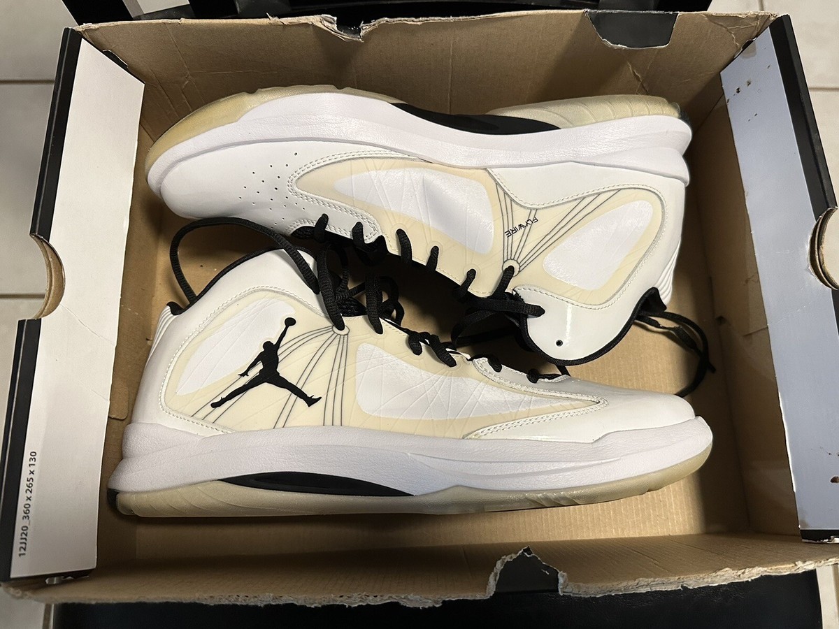 New Nike Air Jordan Aero Flight - Size 12 White / Black  display picture 2