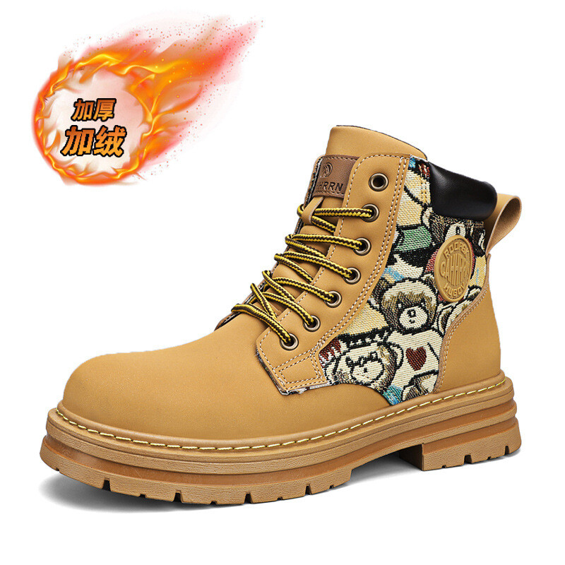 SALOMON Stivali da neve impermeabili isolati da uomo in pelliccia calda foderati all'esterno stivali da sci invernali