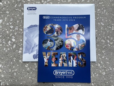 NEW Breyer Horse BreyerFest 35th Anniversary Commemorative Program 2024 SOLD OUT