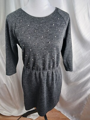 loft grey sweater dress Lou & Grey Drawstring Neck Maxi Sweater Dress