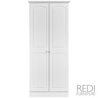 Fully Assembled Bedroom Furniture Padstow 2 Door Wardrobe Fully Assembled Bedroom Furniture Padstow 2 Door Wardrobe
