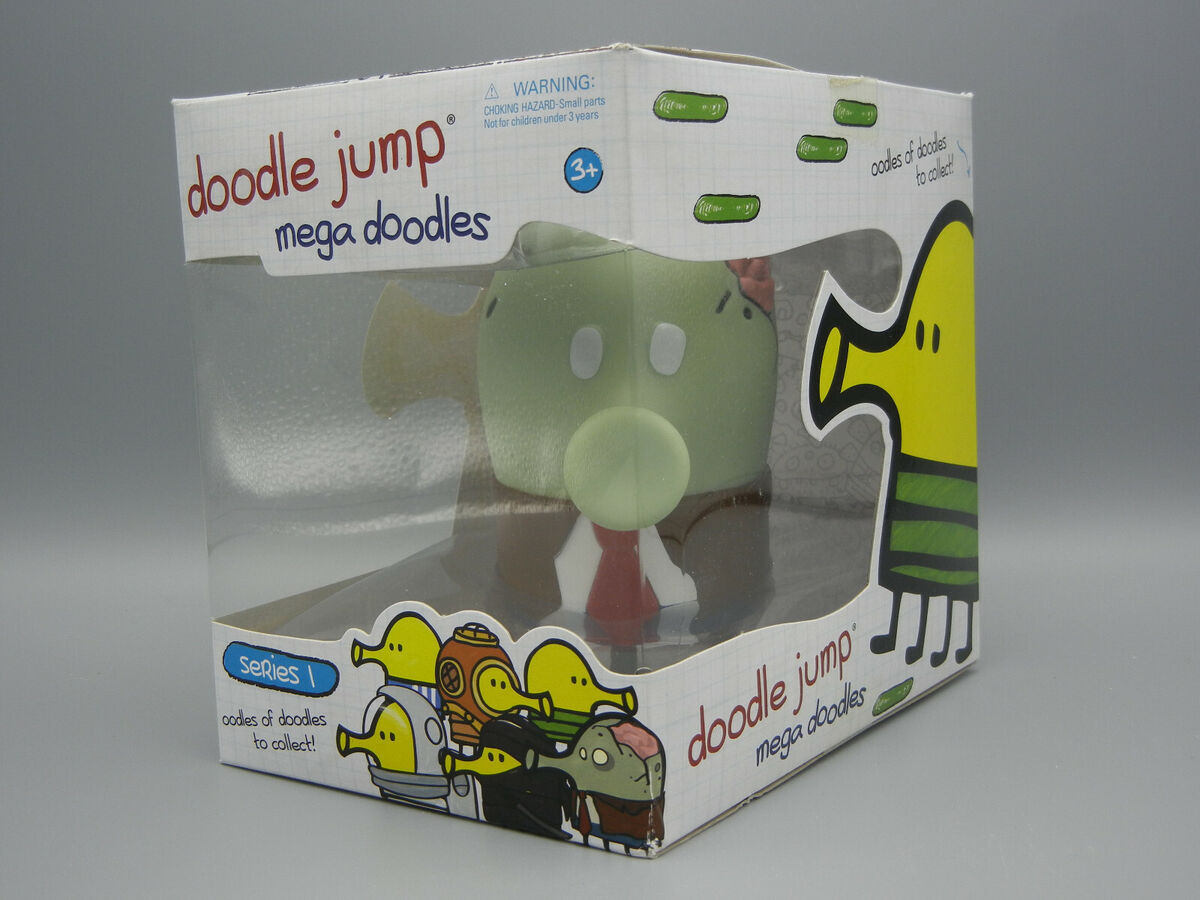 Doodle Jump mega doodles Serie 1 Sammelfigur in Box - Ninja, Spielwaren  divers, Spielwaren