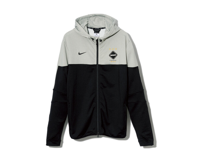 Nike F.C. Real Bristol SOPHNET Dri-FIT ZIP Hoodie Grey/Black