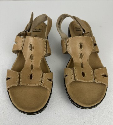 Flat Sandals Clarks Cushion Soft Sandals Clarks Collection Womens