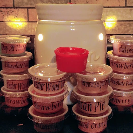 Scented Candle Wax Tarts Shot Melts Chunks Strong CHOOSE Huge Selection  - Image 2 of 4