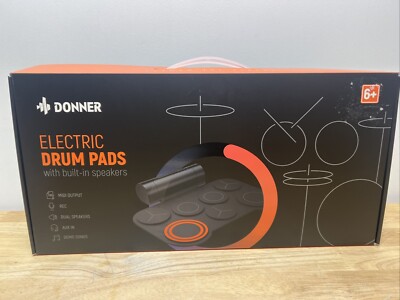 Donner Electronic 7 Pads Digital Electric Drum Pads USB Roll Up Drum Pads New