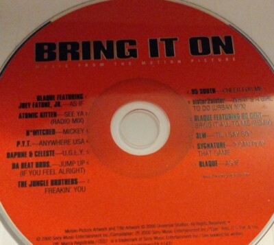 Bring It On [Original Soundtrack] by Various Artists (CD only, Aug-2000, Sony)