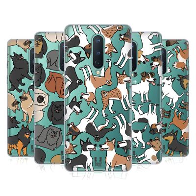 HEAD CASE DESIGNS DOG BREED PATTERNS 5 SOFT GEL CASE FOR GOOGLE ONEPLUS PHONES