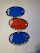 KNUCKLEBONE BMX number plate Key Chain. NEW Rare