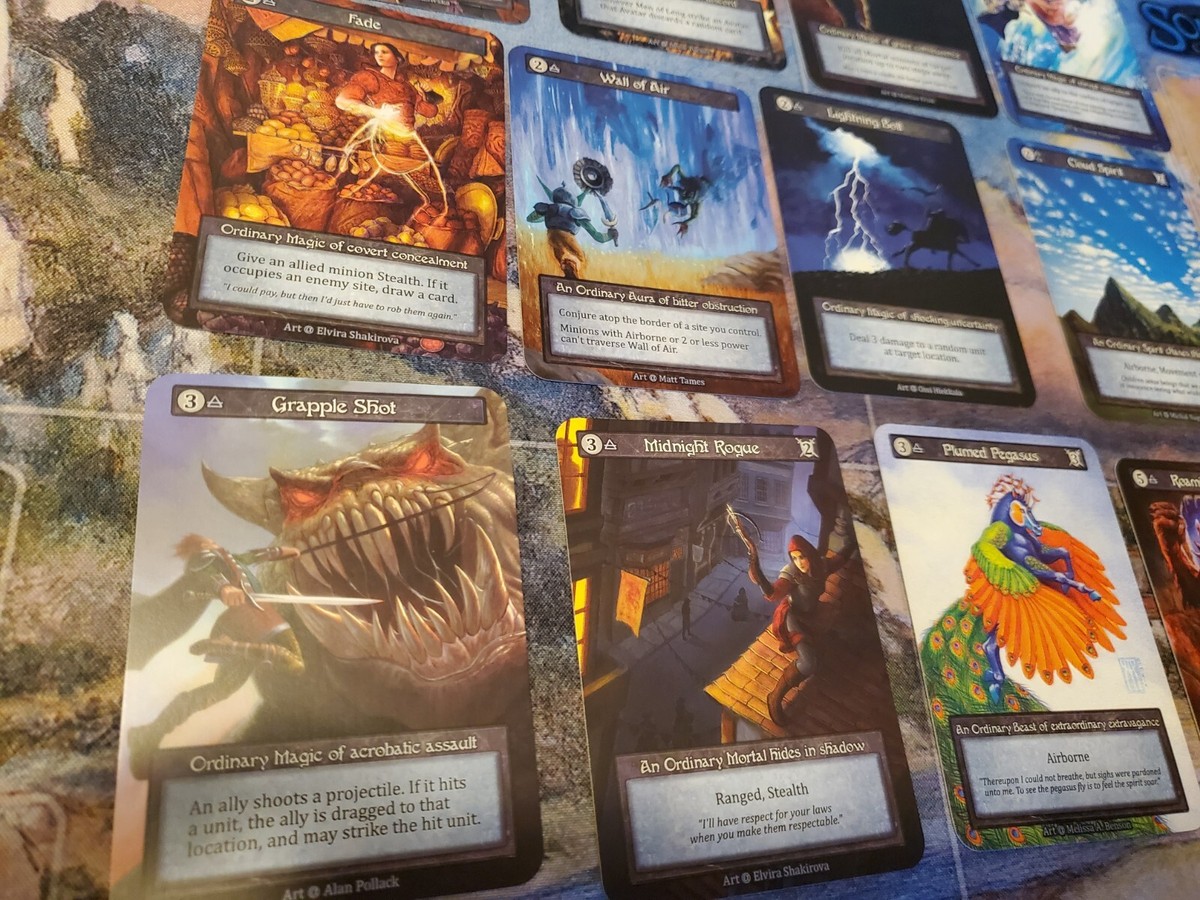 Sorcery Contested Realm TCG ORDINARY PLAY SET x4 EACH Common 344