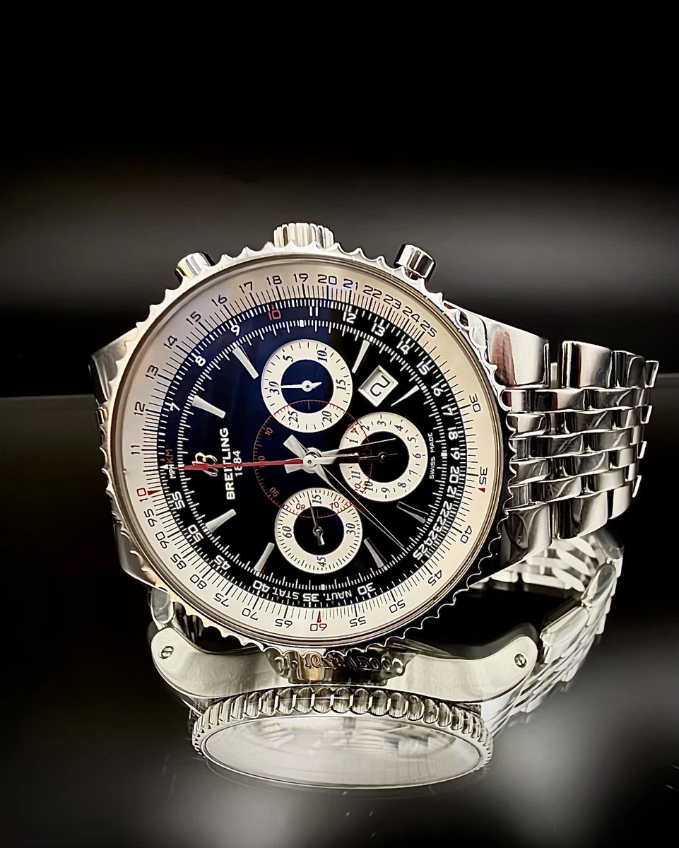 Breitling Montbrillant - 47 mm, Stainless Steel for sale | eBay